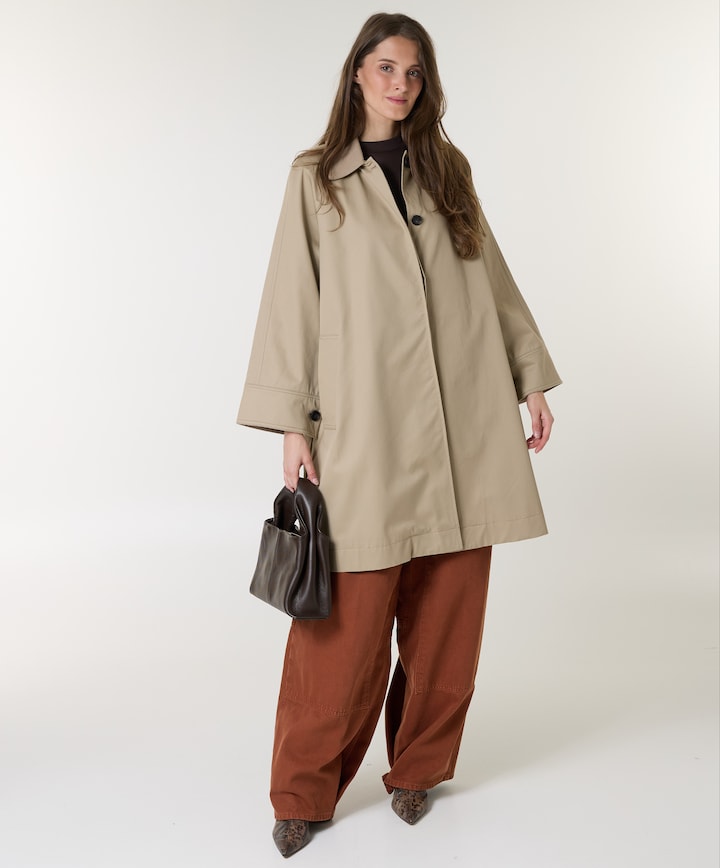 Dames jas beige