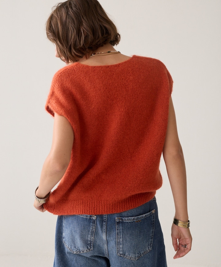 Dames spencer oranje