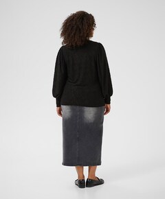 Dames longsleeve zwart