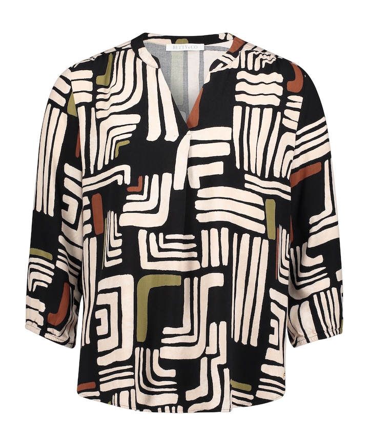 Dames blouse zwart