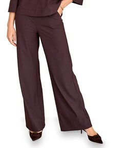 Lexie bonded trousers dames broek bruin
