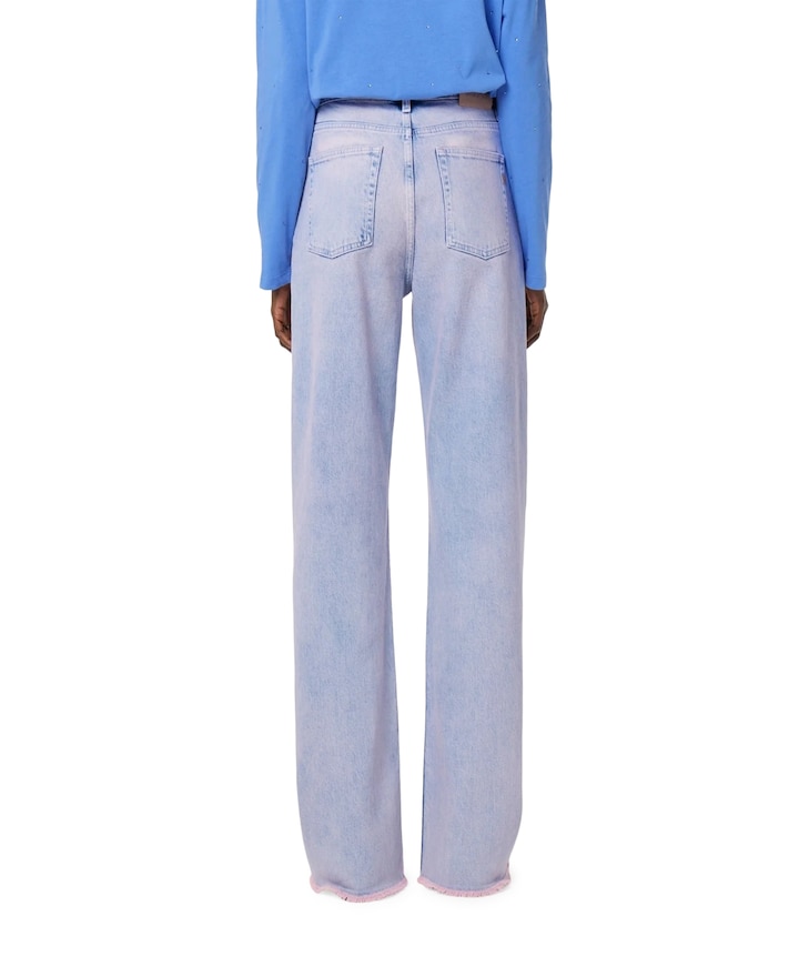 Zoe Boyfriend dames jeans blauw