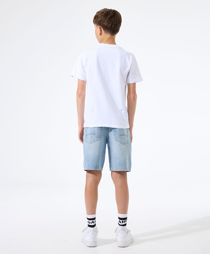 5379 Ilyano jongens korte broek grijs