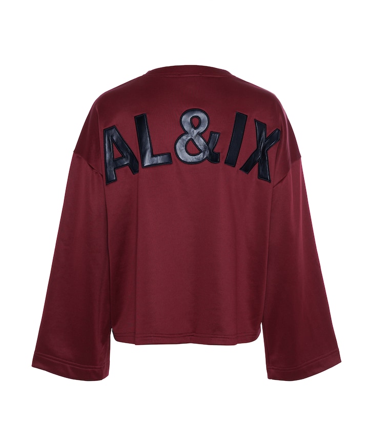 Dames sweater bordeaux