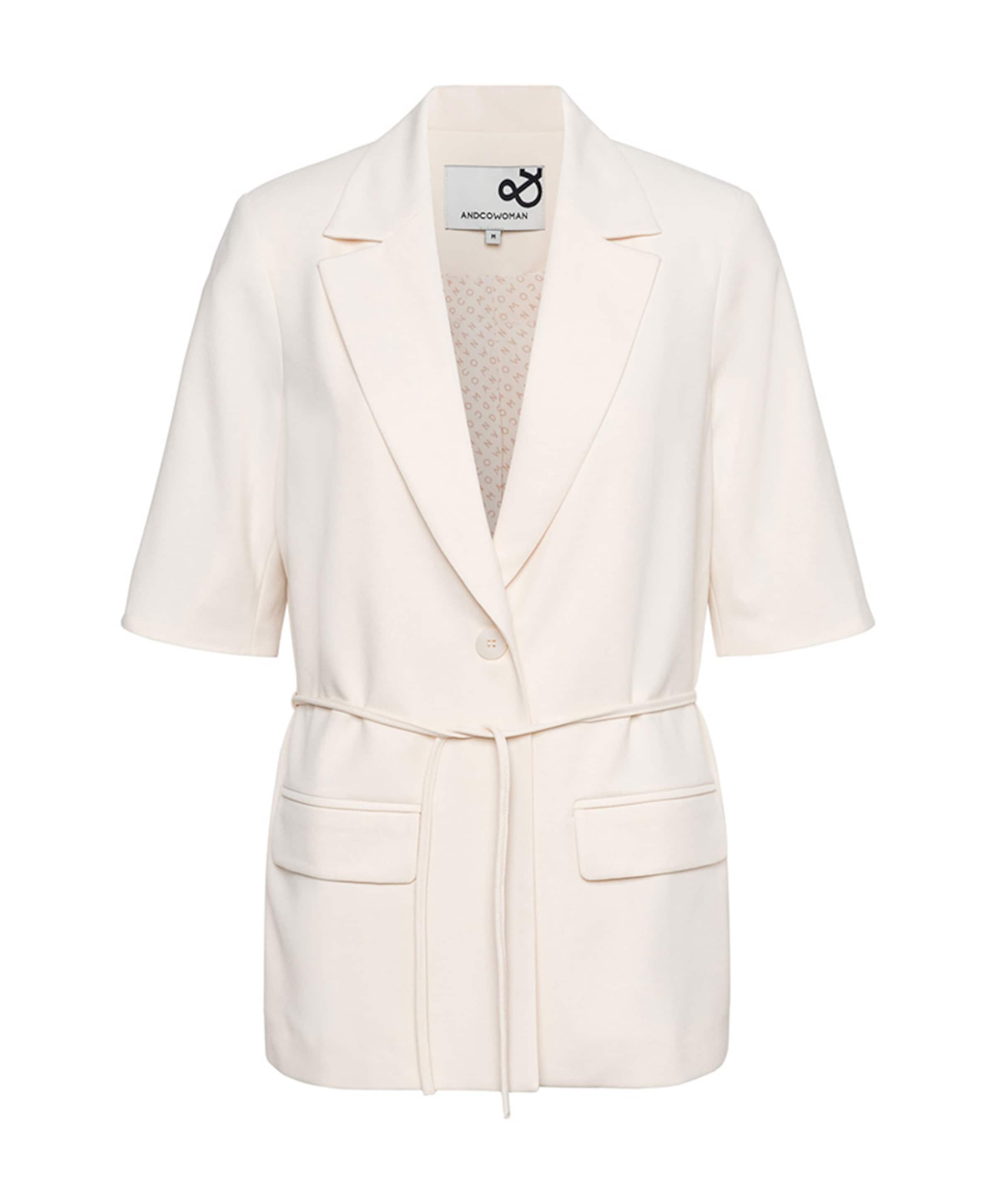Dames blazer beige