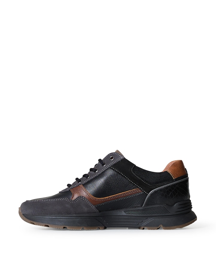 Connery heren sneakers zwart