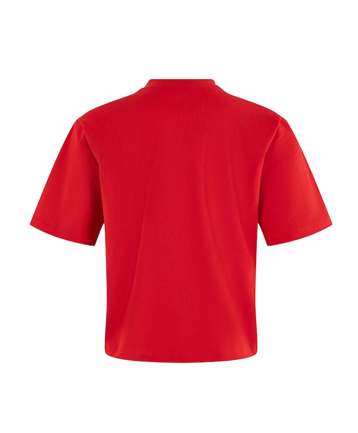 Dames T-shirt rood