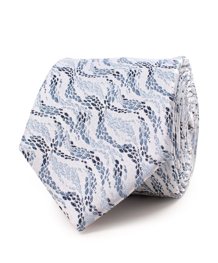 Heren stropdas blauw