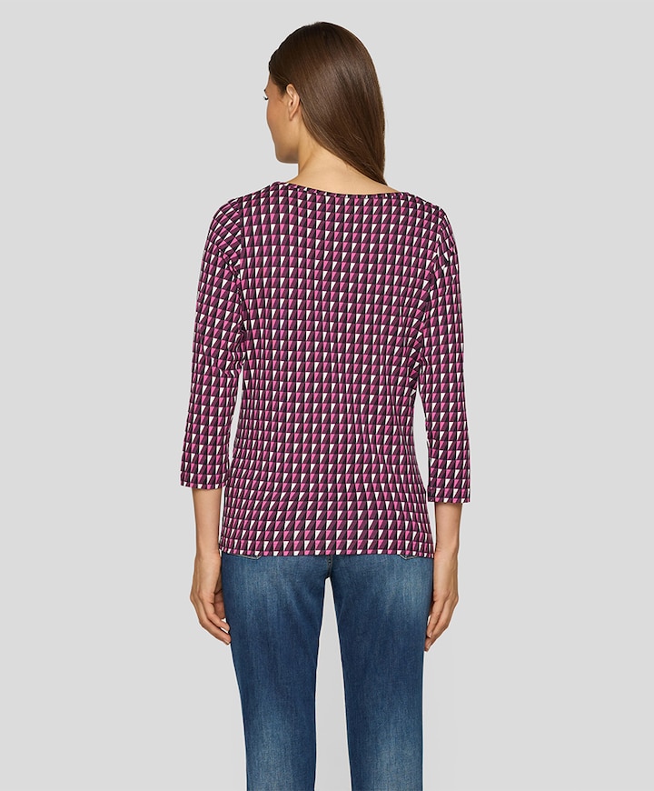 Dames longsleeve paars