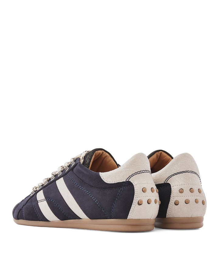 June Jackie dames sneakers blauw