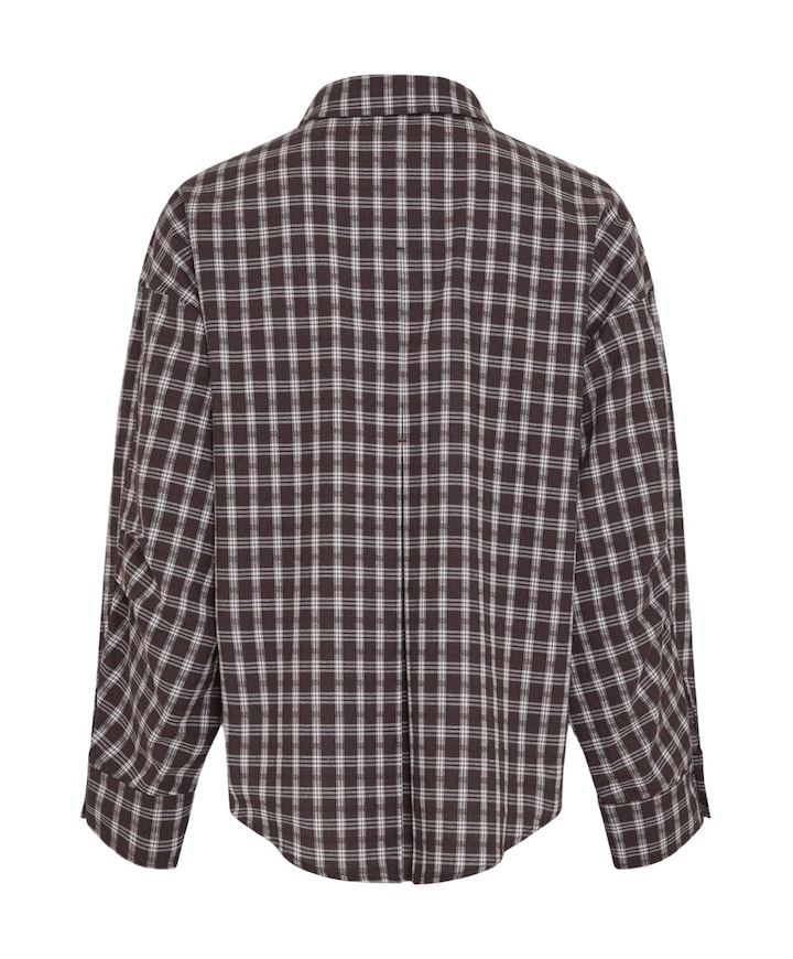 Dames blouse bruin