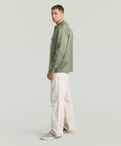 Heren overshirt groen