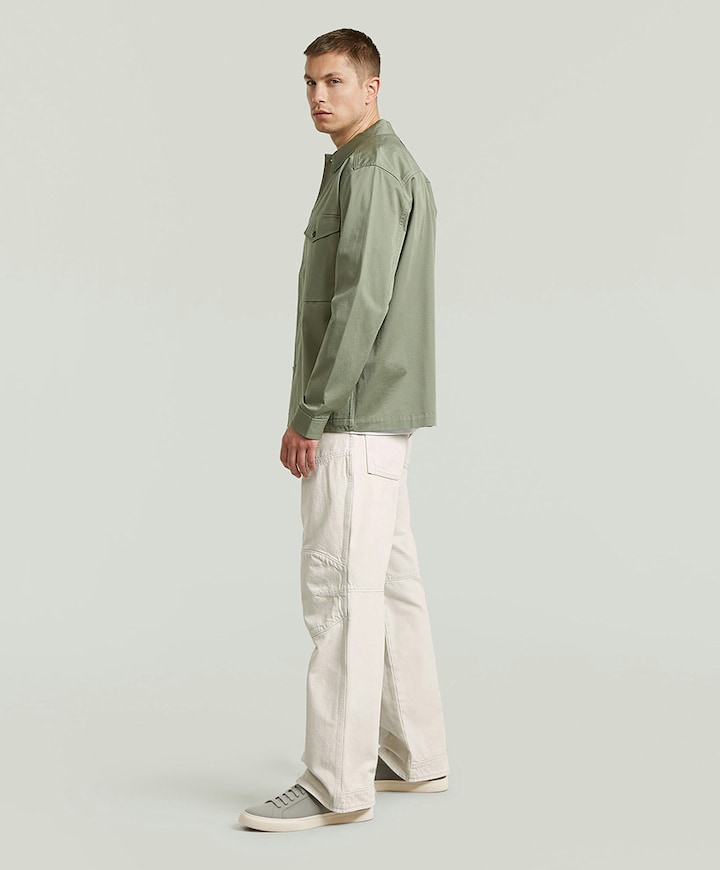 Heren overshirt groen