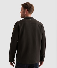 Heren overshirt zwart