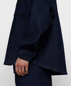 Dames blouse blauw