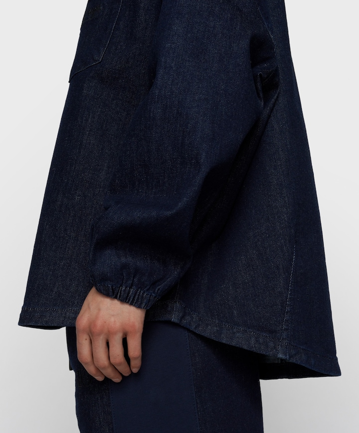 Dames blouse blauw