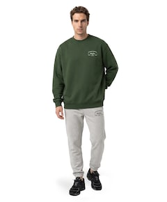Heren sweater groen