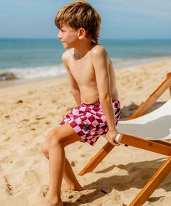 Jongens zwemshort roze