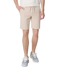 Ferdinand Structure Chino heren korte broek beige