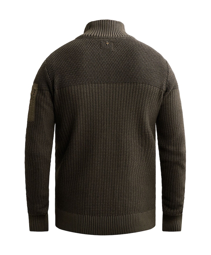 Heren vest grijs