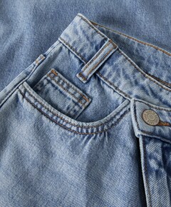 NKFBELLA X-WIDE CLOSURE JEANS 8181- meisjes jeans blauw