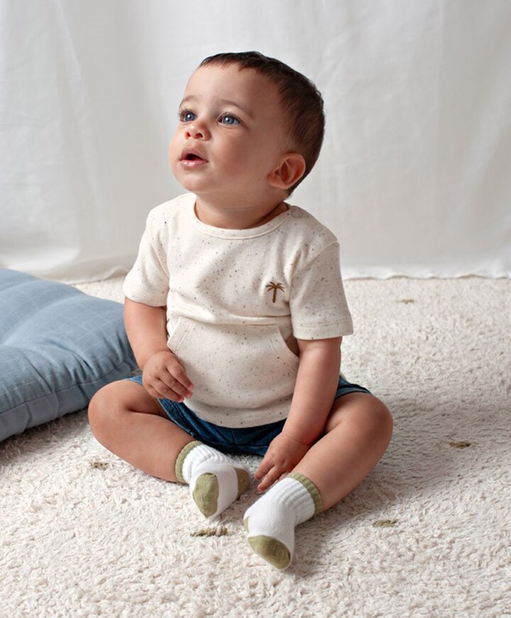 Jongens T-shirt ecru