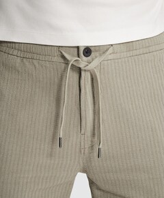 CHINO SHORTS STRUCTURE heren korte broek bruin