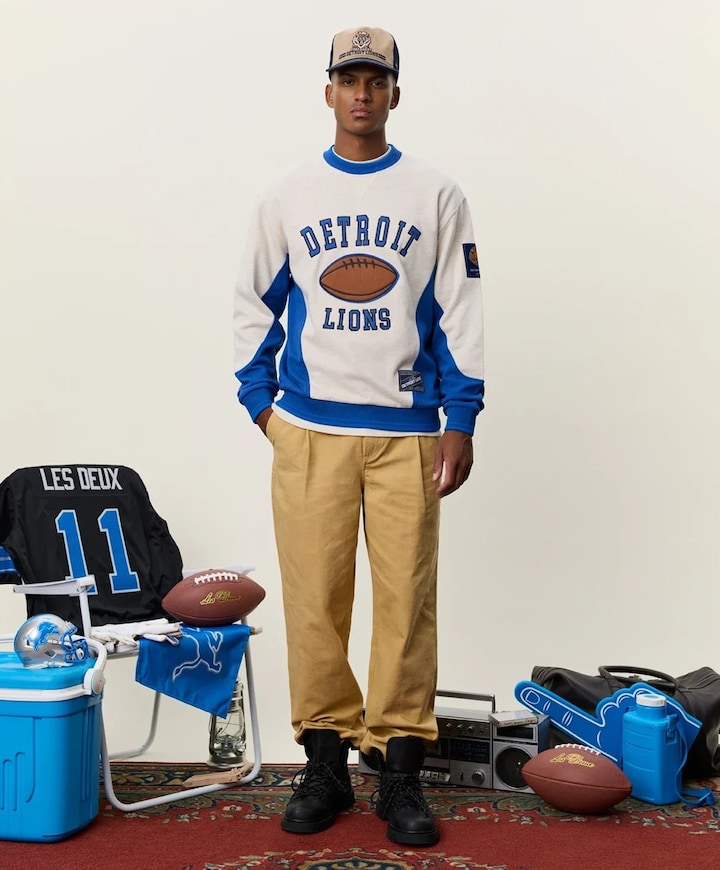 Heren sweater grijs
