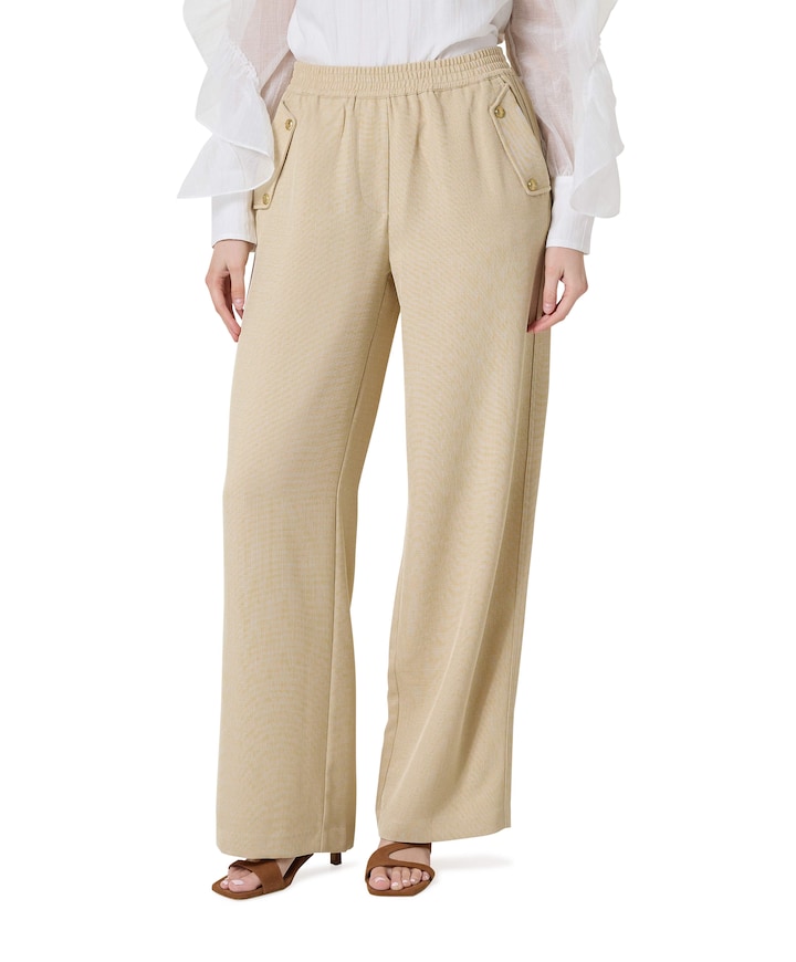 Mina dames broek beige