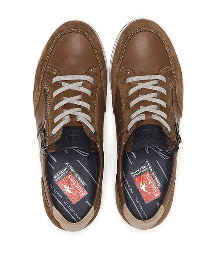 heren sneakers bruin