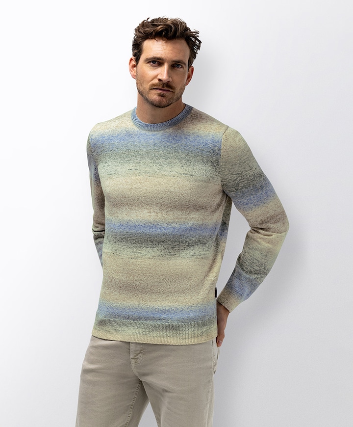 Heren trui beige