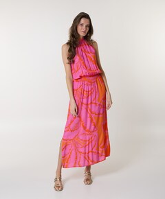 Dames jurk roze