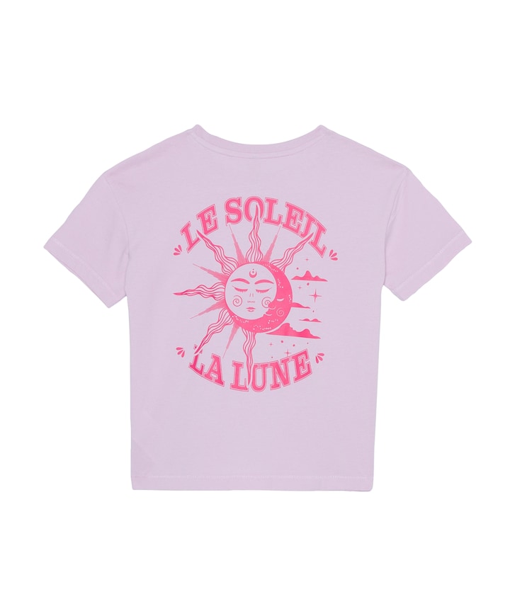 Meisjes T-shirt paars