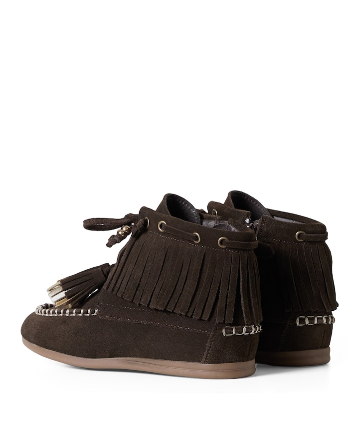 meisjes veterschoenen bruin