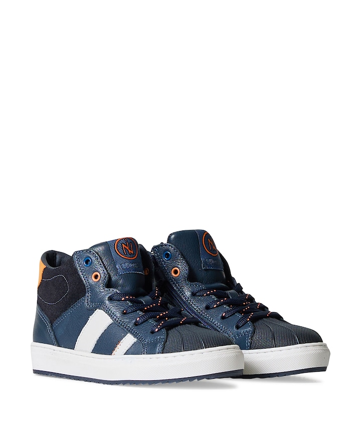 Boris 1 veterschoenen blauw