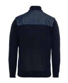 Vest blauw