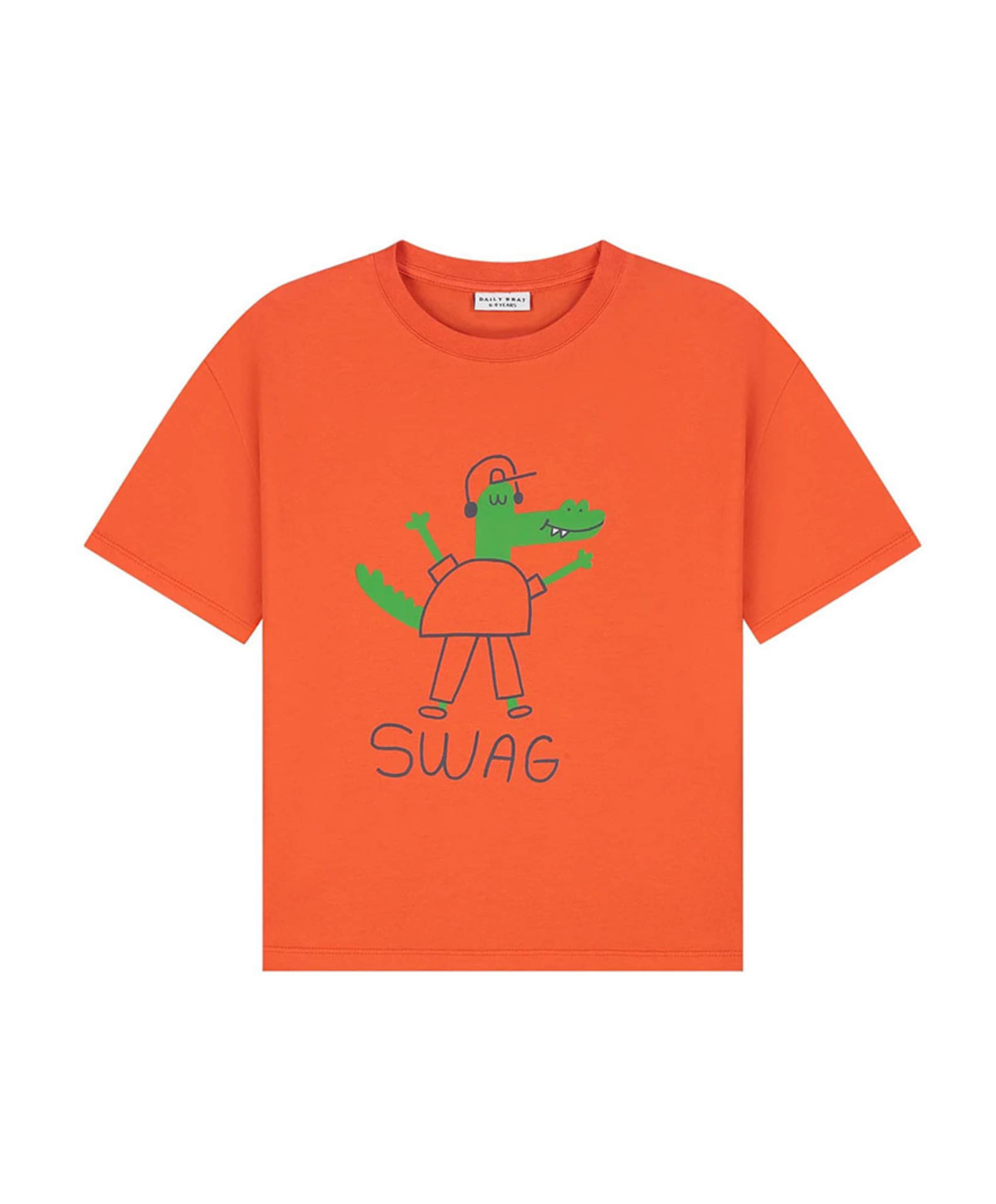 Jongens T-shirt oranje