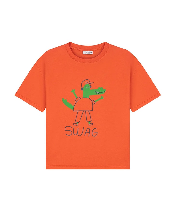 Jongens t-shirt oranje
