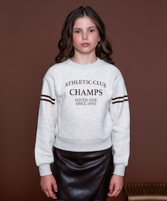 Meisjes sweater beige