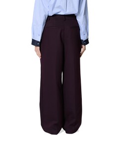 AlmiraCC Pleat LL broek paars