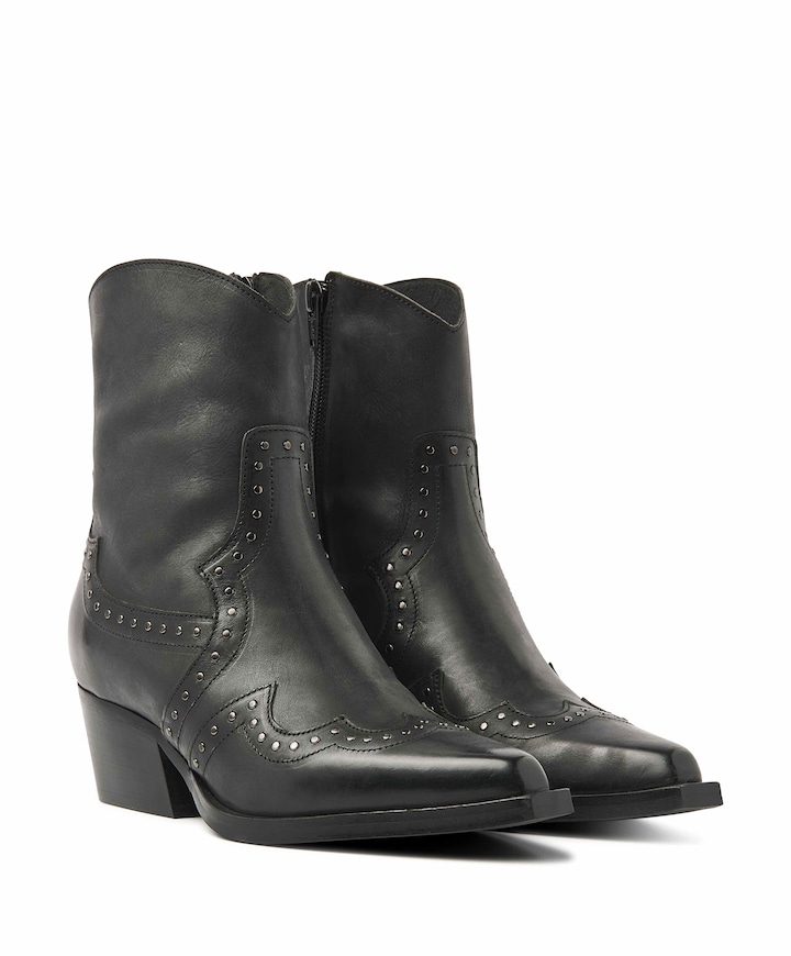 Do Felix dames enkellaarzen zwart