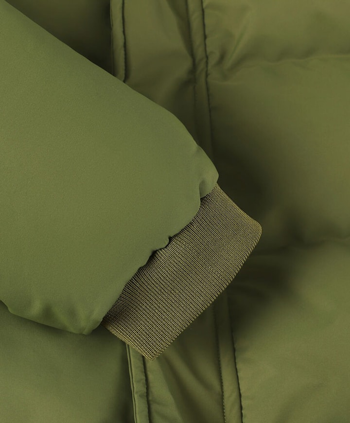 Uniseks jas groen