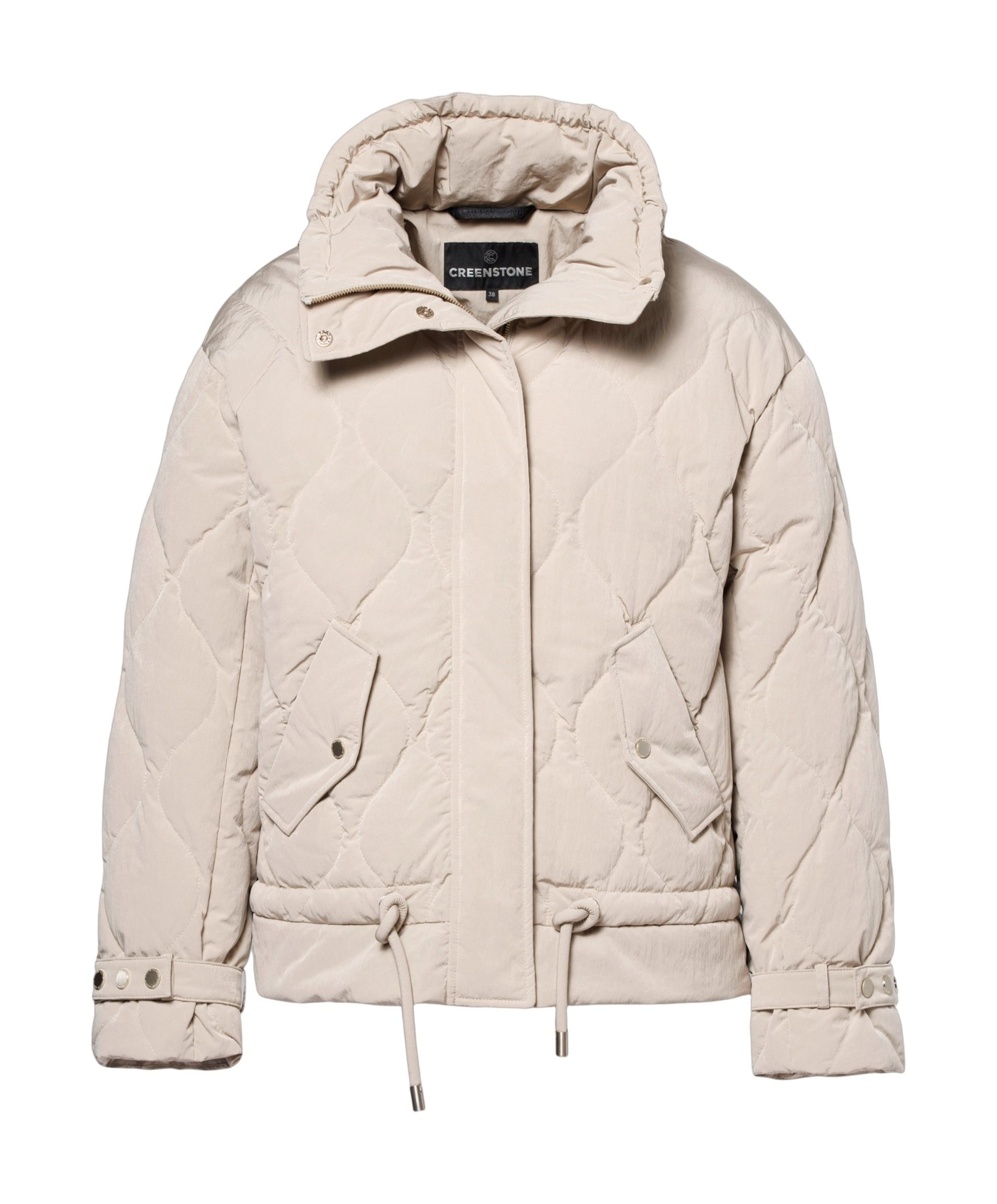 Dames jas beige