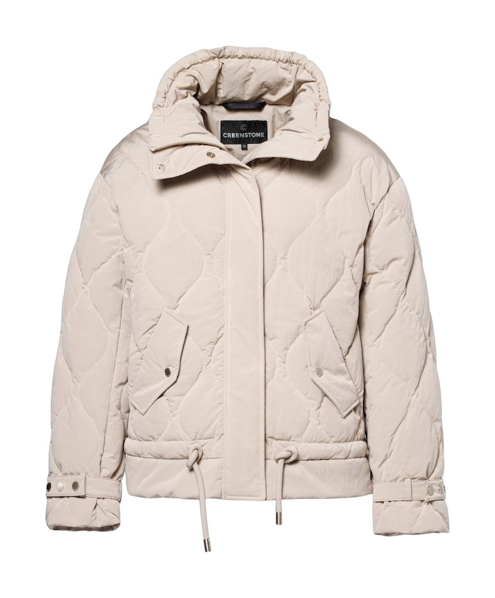Dames jas beige