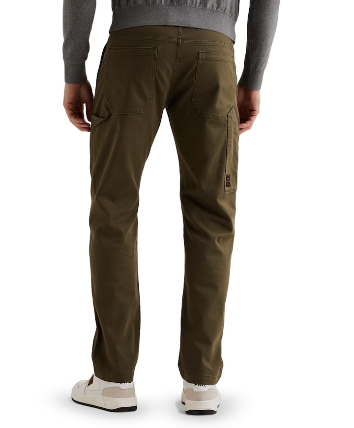 FALCON WORKER PANTS FANCY STRUCTUR heren jeans groen