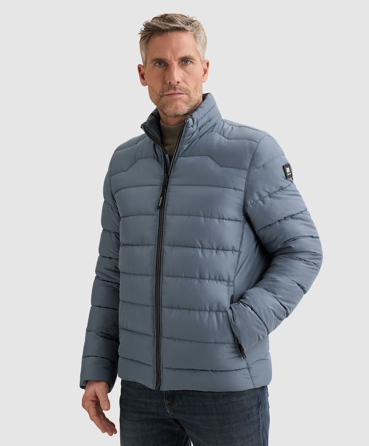 Heren jas blauw