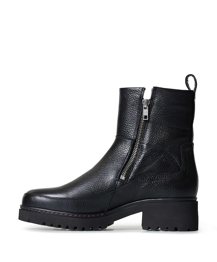 Coco dames enkellaarzen zwart