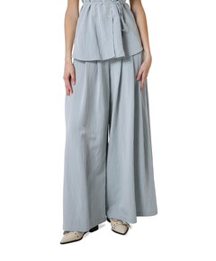 dames pantalon blauw