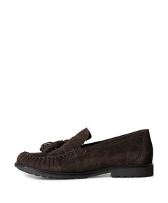 dames loafers bruin