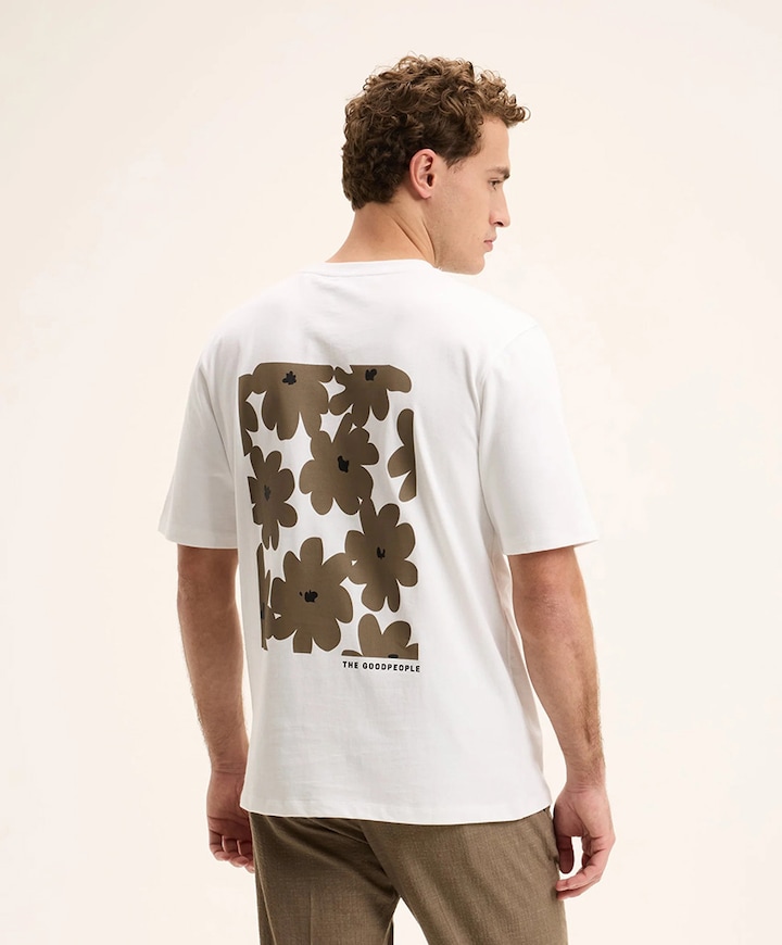 Heren T-shirt wit
